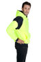 Picture of Ramo Men Shoulder Contrast Panel Hoodie - Workwear F303HPW