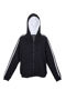 Picture of Ramo Mens Unbrushed Stripe Sleeve Hoodie F600HZ