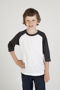 Picture of Ramo Kids 3/4 Raglan Sleeve T-Shirt T143RG