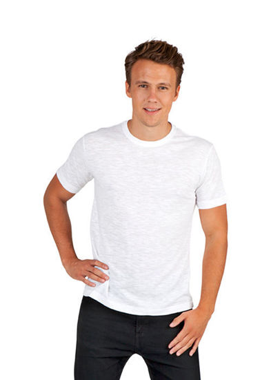 Picture of RAMO Men's / Unisex Raw Cotton Wave T-shirt T917HB