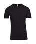 Picture of RAMO Men's  / Unisex Raw Cotton Wave  V Neck T-shirt T918TV