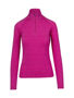 Picture of RAMO Womens Greatness Half Zip Mock Neck F389LD