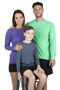 Picture of RAMO Men's / Unisex Greatness Heather Long Sleeve T-shirt T223LS