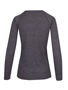 Picture of RAMO Womens Greatness Heather Long Sleeve T-shirt T223LD