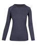 Picture of RAMO Womens Greatness Heather Long Sleeve T-shirt T223LD