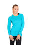 Picture of RAMO Womens Greatness Heather Long Sleeve T-shirt T223LD