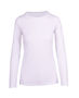 Picture of RAMO Womens Greatness Heather Long Sleeve T-shirt T223LD