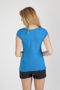 Picture of RAMO Womens Marl Scoop Neck T-shirt T938LD