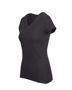 Picture of RAMO Womens Marl V-neck T-shirt T903LD