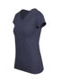 Picture of RAMO Womens Marl V-neck T-shirt T903LD