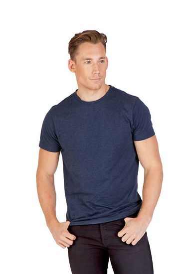 Picture of RAMO Men's / Unisex Marl Crew Neck T-shirt T938HD