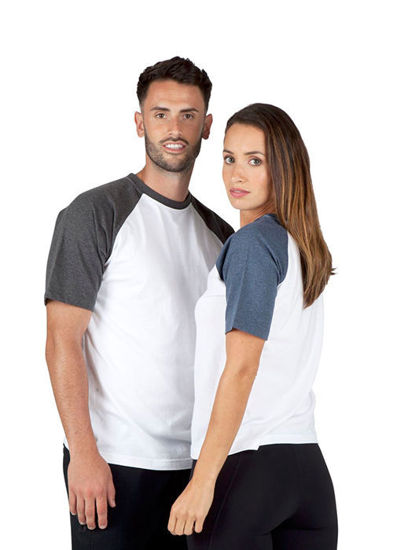 Picture of RAMO Men's / Unisex Raglan Sleeve Tee T232RG