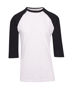 Picture of RAMO Men's / Unisex 3/4 Sleeve Raglan T-shirt T343RG