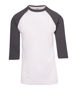 Picture of RAMO Men's / Unisex 3/4 Sleeve Raglan T-shirt T343RG