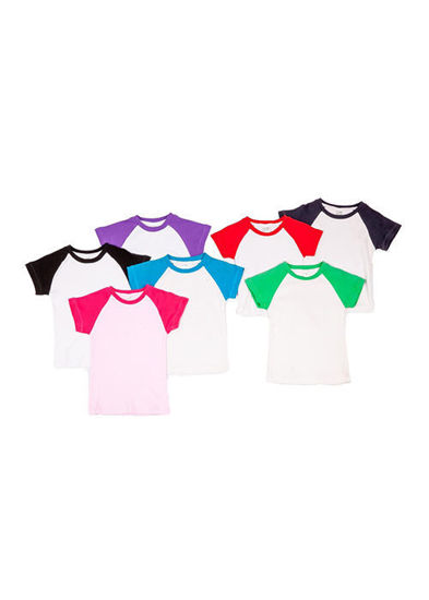 Picture of RAMO Babies Raglan T-shirt B103RG