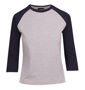 Picture of RAMO Women's 3/4 Sleeve Raglan T-shirt T231RL