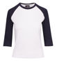 Picture of RAMO Women's 3/4 Sleeve Raglan T-shirt T231RL