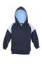 Picture of RAMO Kids Shoulder  Contrast Panel Hoodies F335PP