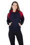 Picture of RAMO Womens/Juniors  Shoulder Contrast Panel Hoodie F303UN