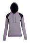 Picture of RAMO Womens/Juniors  Shoulder Contrast Panel Hoodie F303UN