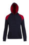 Picture of RAMO Womens/Juniors  Shoulder Contrast Panel Hoodie F303UN