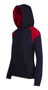 Picture of RAMO Womens/Juniors  Shoulder Contrast Panel Hoodie F303UN