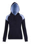 Picture of RAMO Womens/Juniors  Shoulder Contrast Panel Hoodie F303UN