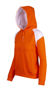 Picture of RAMO Womens/Juniors  Shoulder Contrast Panel Hoodie F303UN