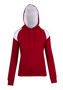 Picture of RAMO Womens/Juniors  Shoulder Contrast Panel Hoodie F303UN