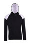 Picture of RAMO Mens Shoulder Contrast Panel Hoodie F303HP