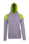 Picture of RAMO Mens Shoulder Contrast Panel Hoodie F303HP