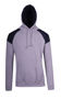 Picture of RAMO Mens Shoulder Contrast Panel Hoodie F303HP