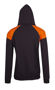 Picture of RAMO Mens Shoulder Contrast Panel Hoodie F303HP