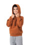 Picture of RAMO Womens/Junior Cotton Care Kangaroo Pocket Hoodie F369UN