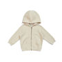 Picture of RAMO Babies Cotton Care Kangaroo Zip Pocket Hoodie F140ZZ