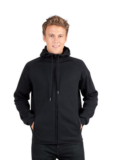 Picture of RAMO Mens 320gsm Soft cotton/bonded polar fleece Hoodie F360HZ