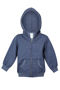 Picture of RAMO Babies Heather Zip Hoodie F180ZZ