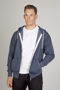 Picture of RAMO Mens Greatness Heather Zip Hoodie F750HZ