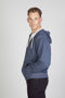 Picture of RAMO Mens Greatness Heather Zip Hoodie F750HZ