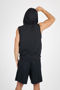 Picture of RAMO Mens Heather SLEEVELESS ZIP Hoodies - Greatness Range F770ZS