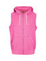 Picture of RAMO Mens Heather SLEEVELESS ZIP Hoodies - Greatness Range F770ZS