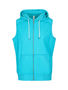 Picture of RAMO Mens Heather SLEEVELESS ZIP Hoodies - Greatness Range F770ZS