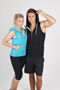 Picture of RAMO Womens/Junior Heather SLEEVELESS ZIP Hoodies - Greatness Range FZ77UN