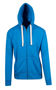 Picture of RAMO Mens Brushed Heavy Zip Fleece Hoodie F909HZ