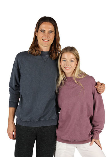 Picture of RAMO Unisex Stone Wash Sweatshirts F800CW