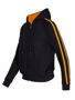 Picture of RAMO Womens/Junior stripe sleeves Hoodies F600UN