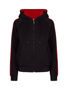 Picture of RAMO Womens/Junior stripe sleeves Hoodies F600UN