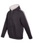 Picture of RAMO Mens Unbrushed Stripe  Sleeve Hoodie F600HZ