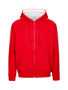 Picture of RAMO Mens Unbrushed Stripe  Sleeve Hoodie F600HZ