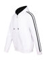 Picture of RAMO Mens Unbrushed Stripe  Sleeve Hoodie F600HZ